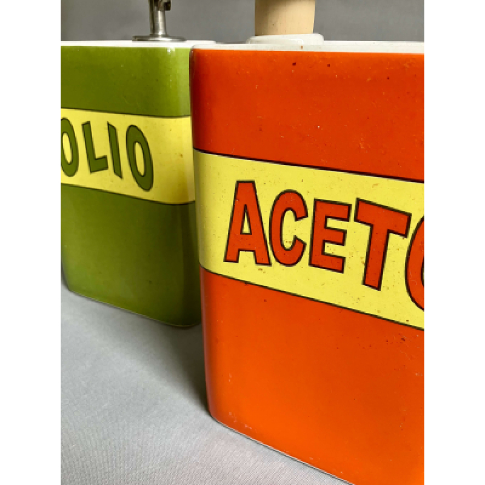 Vintage Italiaans olie en azijnstel